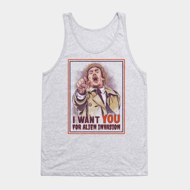 I Want You for Alien Invasion Tank Top by Getsousa